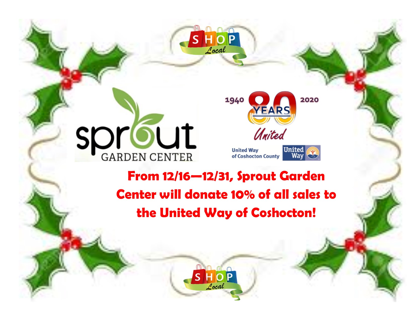 Sprout Garden fundraiser